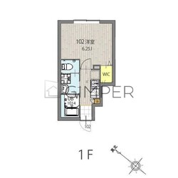 ミハス新宿富久町の物件間取画像